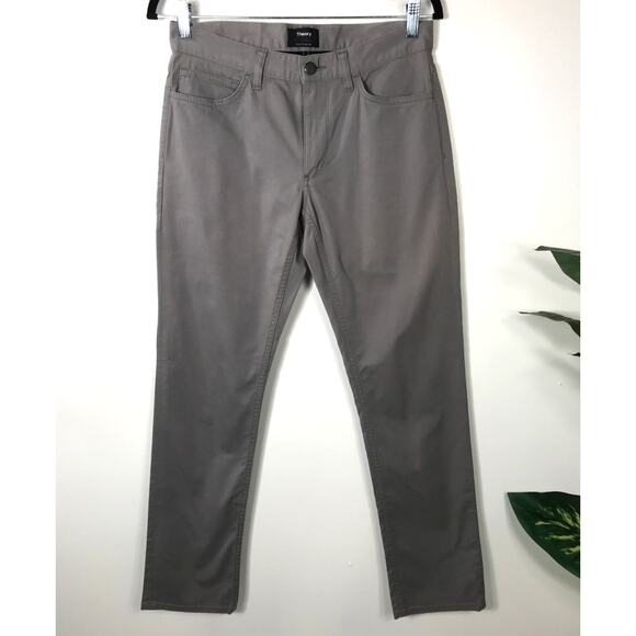 Theory Haydin New Writer 5-Pocket Pant in Stretch Cotton Gray Men's 29 Capsule - Picture 1 of 10